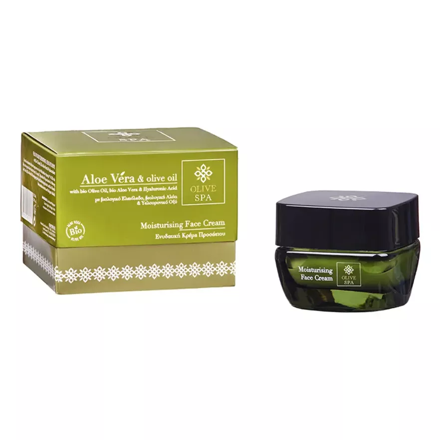 Olive Spa Moisturizing Face Cream drėkinamasis veido kremas, 50 ml.