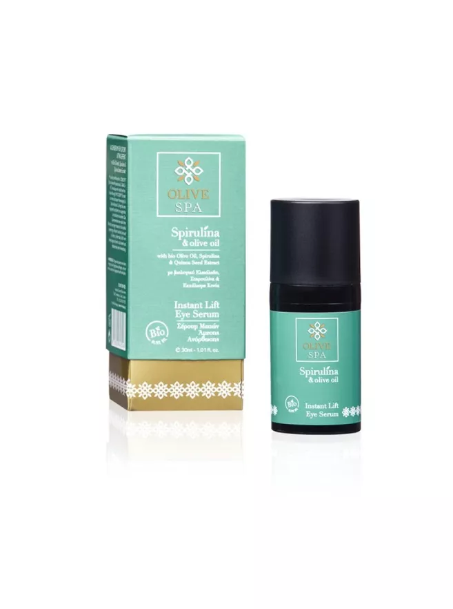 Olive Spa Instant Lift Eye Serum stangrinamasis paakių serumas, 50 ml.