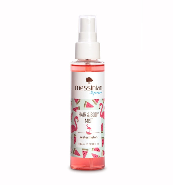 Plaukų ir kūno dulksna su arbūzu, 100ml