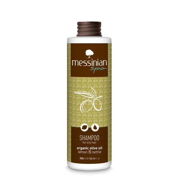 Plaukų šampūnas riebiems plaukams su citrinomis ir dilgilėmis, 300ml