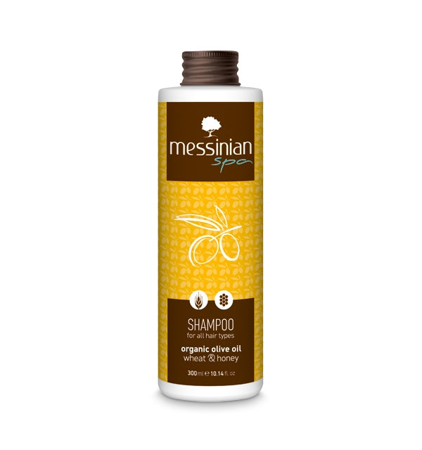 Plaukų šampūnas visiems plaukų tipams su kviečiais ir medumi, 300ml