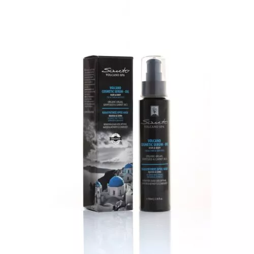 Santo Volcano Spa plaukų ir kūno aliejus, kosmetinis serumas, 100 ml.
