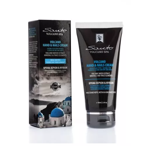 Santo Volcano Spa Rankų ir nagų kremas, 100 ml.