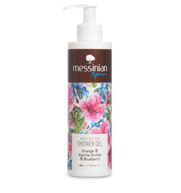 Dušo želė su apelsinais, mėlynėmis ir vanilės ekstraktu, 300ml