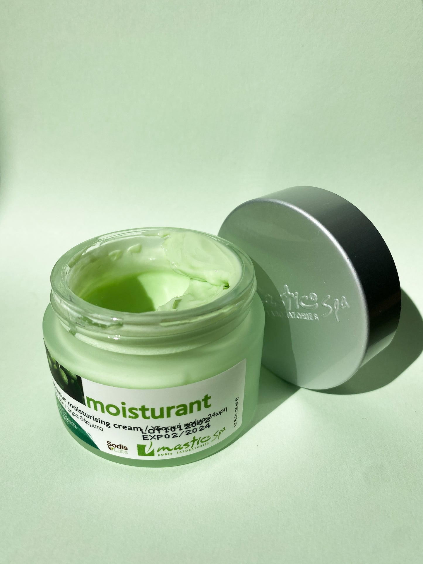 24 valandas veikiantis drėkinamasis veido kremas su alyvuogių aliejumi, 50ml
